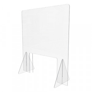 36"h x 31-1/2"w | Standing Germ Guard