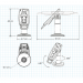 Image 2 of FlexiPole SafeBase Complete for Ingenico IPP320/350/310
