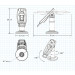 FlexiPole FirstBase Complete for Verifone VX 520 Contactless