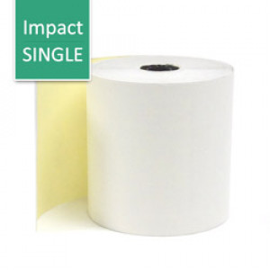 Impact Paper Roll: 2-Copy, Impact Kitchen Receipt Printer, Single Roll 250