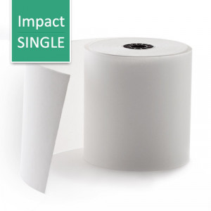 Impact Paper Roll: 1-Copy, Thermal